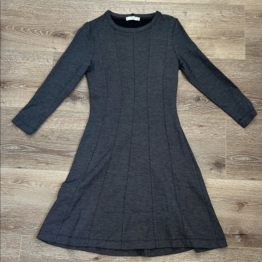 Mango fit and flare dress